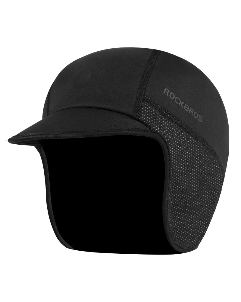 Load image into Gallery viewer, ROCKBROS Winter Cycling Caps for Men Women Windproof Hat with Sun Visor Under Helmet Liner
