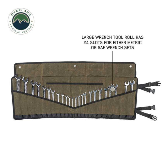 Overland Vehicle Systems Wrench Tool Roll