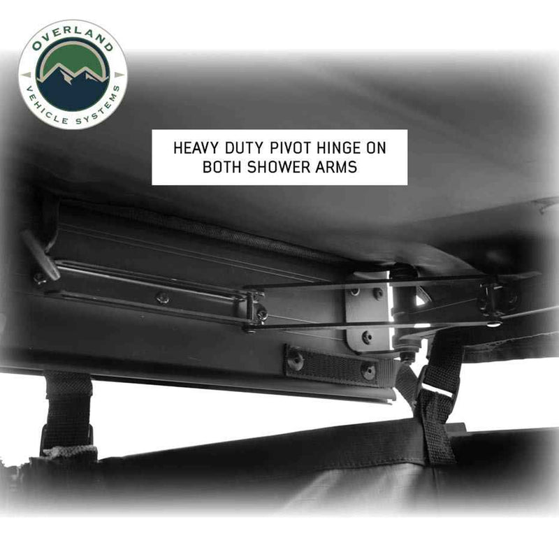 Load image into Gallery viewer, OVS XD Nomadic 90 Degree Pivot Shower Awning - Quick Deploying w/Light Strip &amp; Black Out
