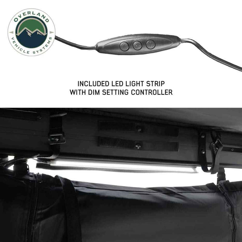 Load image into Gallery viewer, OVS XD Nomadic 90 Degree Pivot Shower Awning - Quick Deploying w/Light Strip &amp; Black Out
