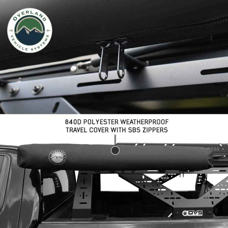 Load image into Gallery viewer, OVS XD Nomadic 90 Degree Pivot Shower Awning - Quick Deploying w/Light Strip &amp; Black Out
