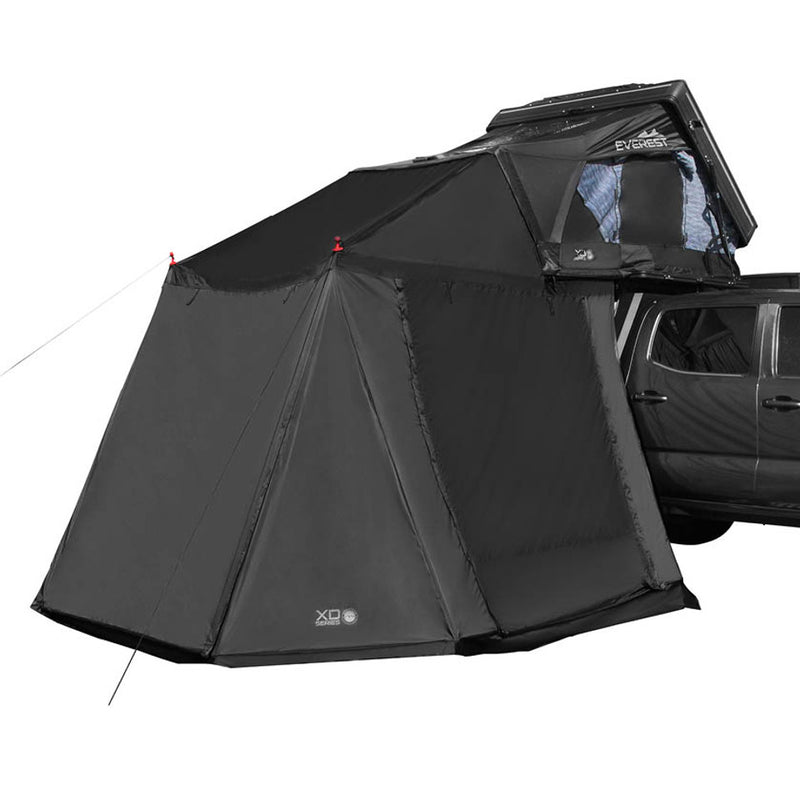 Load image into Gallery viewer, OVS XD Everest Annex Room Roof Top Tent Extension - Black Body Grey Trim
