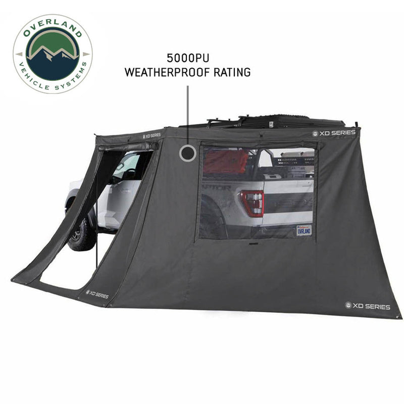 Load image into Gallery viewer, OVS XD Nomadic 180 LTE Awning Walls - Black Fabric and Trim - Universal
