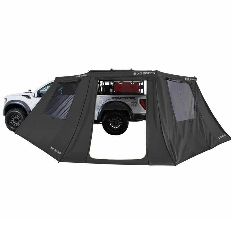 Load image into Gallery viewer, OVS XD Nomadic 180 LTE Awning Walls - Black Fabric and Trim - Universal
