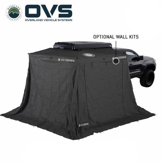 OVS XD Nomadic 270 LTE Awning - Black Fabric and Travel Cover