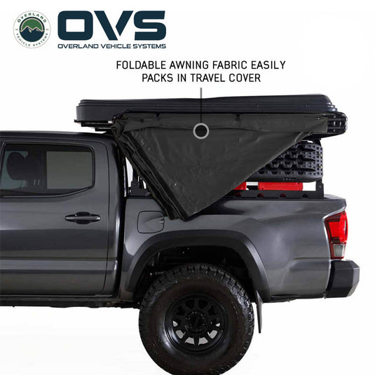 OVS XD Nomadic 270 LTE Awning - Black Fabric and Travel Cover