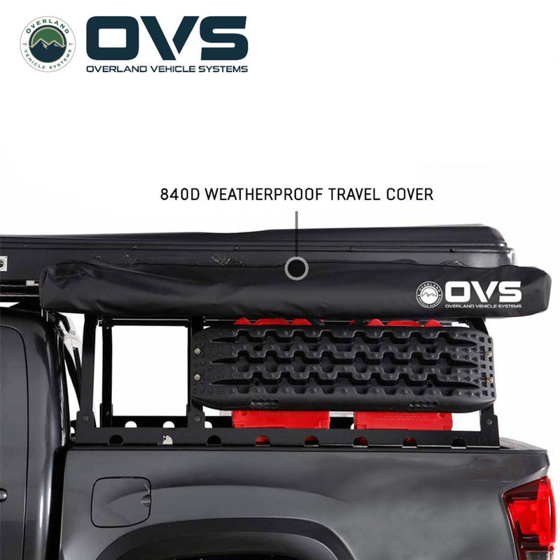 Load image into Gallery viewer, OVS XD Nomadic 270 LTE Awning - Black Fabric and Travel Cover

