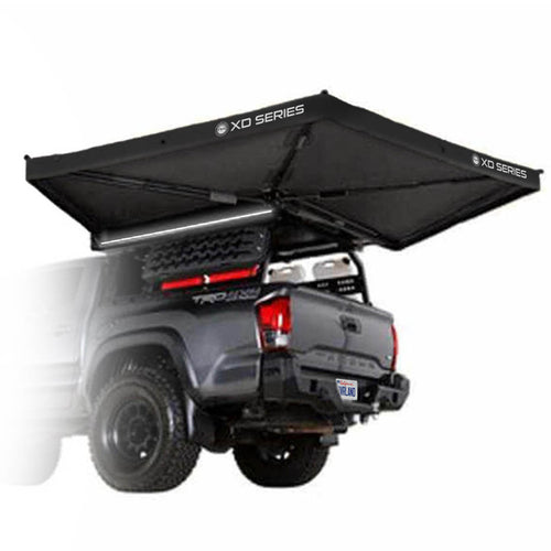 OVS XD Nomadic 270 LTE Awning - Black Fabric and Travel Cover
