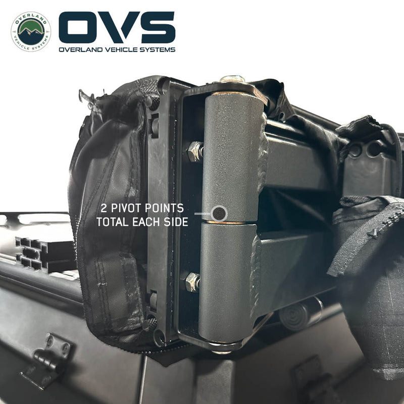 Load image into Gallery viewer, Overland Vehicle Systems XD Nomadic 315 Degree Awning - Black Fabric and Travel Cover
