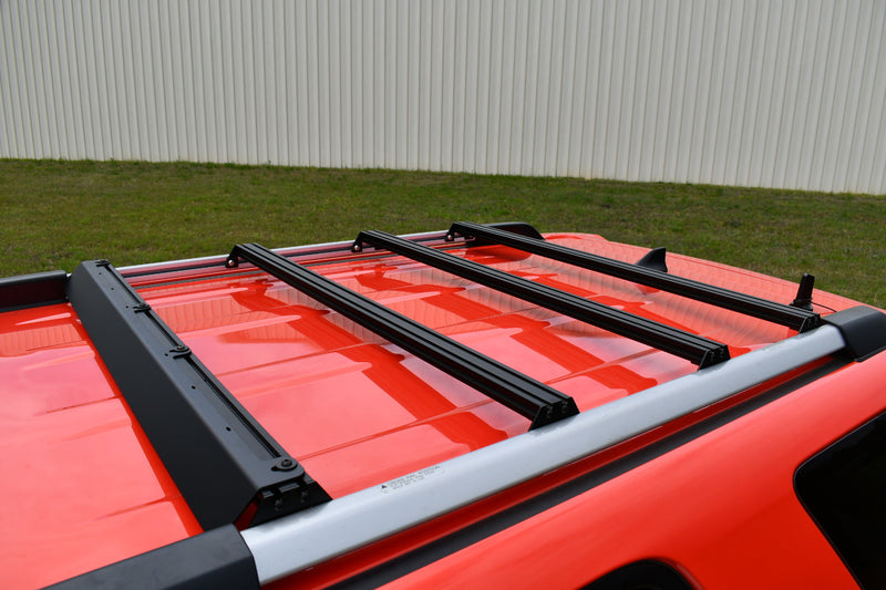 Load image into Gallery viewer, Ruggedized Aluminum Extrusion Crossbar Kit- 5th Gen 4Runner
