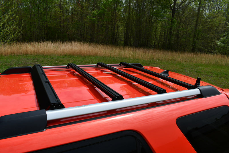 Load image into Gallery viewer, Ruggedized Aluminum Extrusion Crossbar Kit- 5th Gen 4Runner
