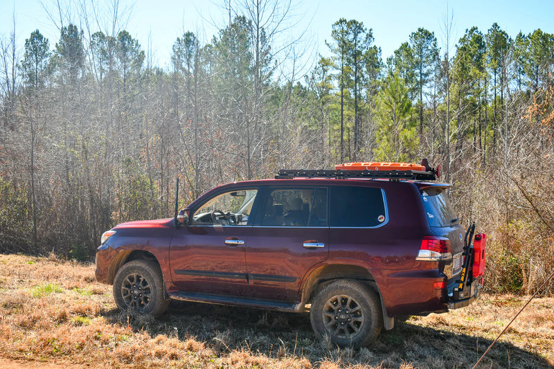 Load image into Gallery viewer, LFD Off Road 3/4 Stainless Steel Roof Rack - LX570
