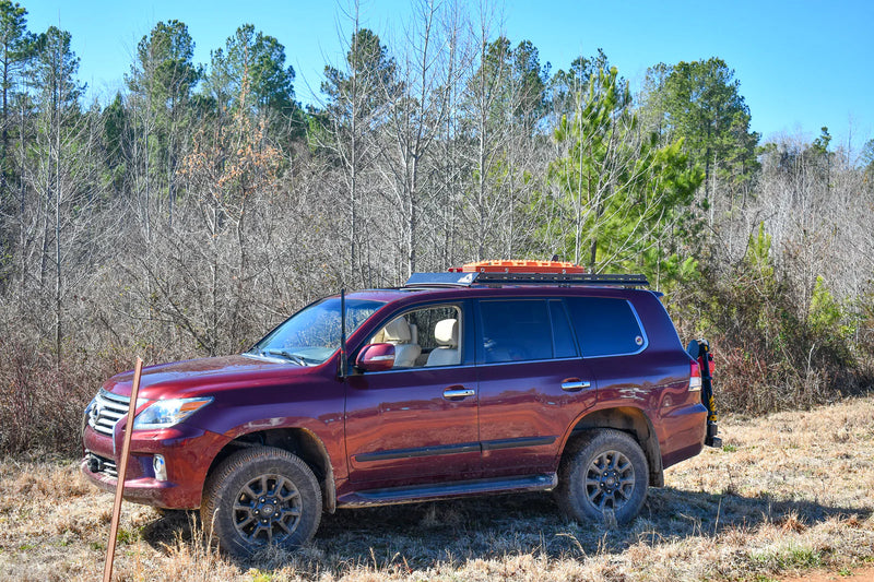 Load image into Gallery viewer, LFD Off Road 3/4 Stainless Steel Roof Rack - LX570
