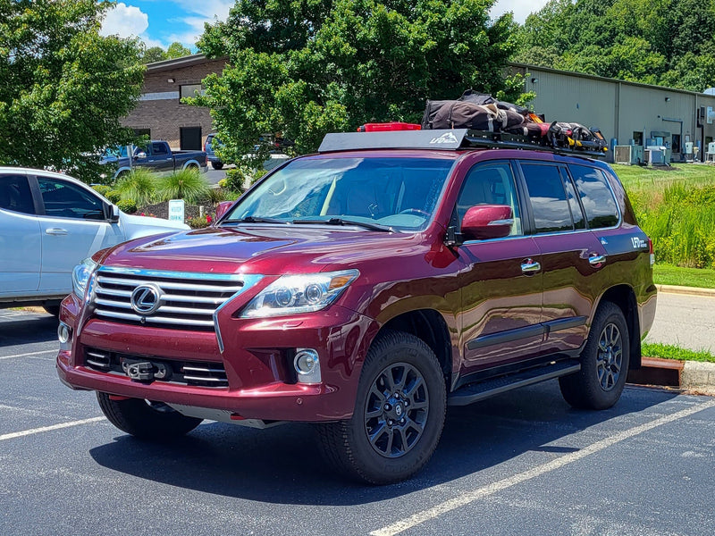 Load image into Gallery viewer, Full Stainless Steel Roof Rack - LX570
