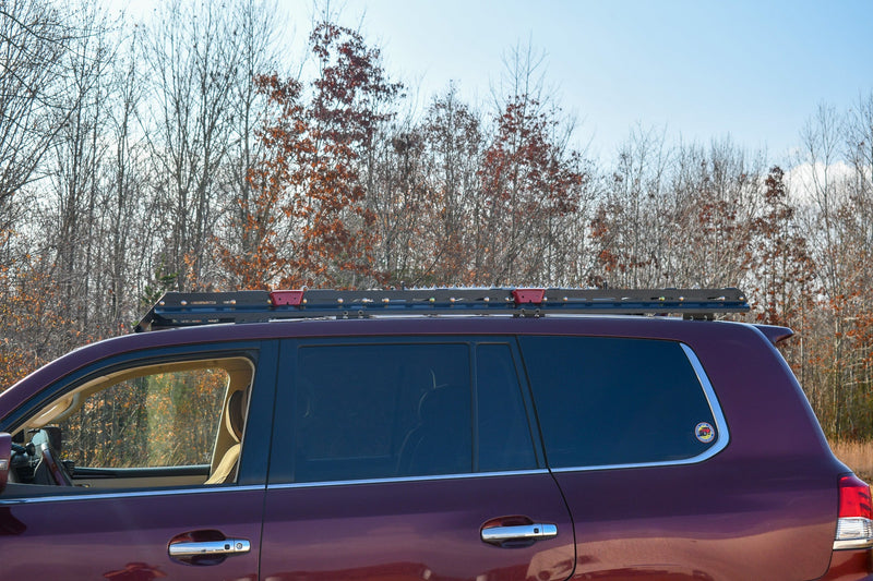 Load image into Gallery viewer, Full Stainless Steel Roof Rack - Land Cruiser 200
