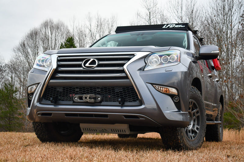 Load image into Gallery viewer, Adjustable Hidden Winch Mount with Recovery Points - GX460
