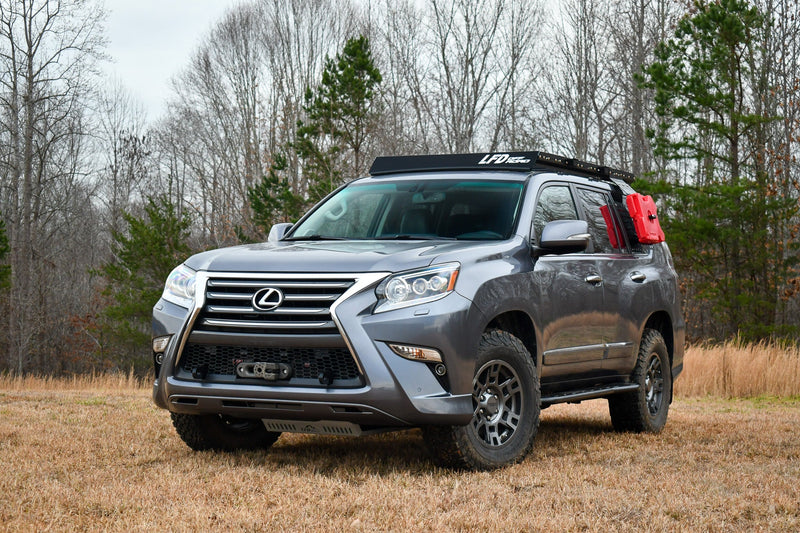 Load image into Gallery viewer, Adjustable Hidden Winch Mount with Recovery Points - GX460
