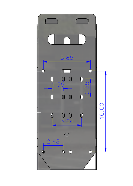 Single Jerry Can Mount - Universal