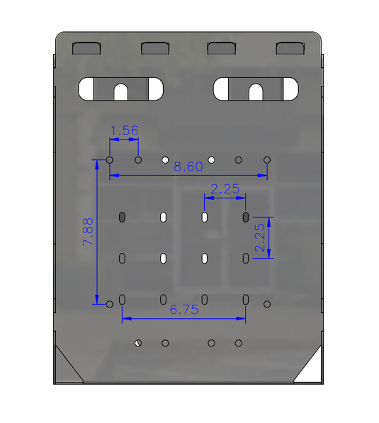 Dual Jerry Can Mount - Universal