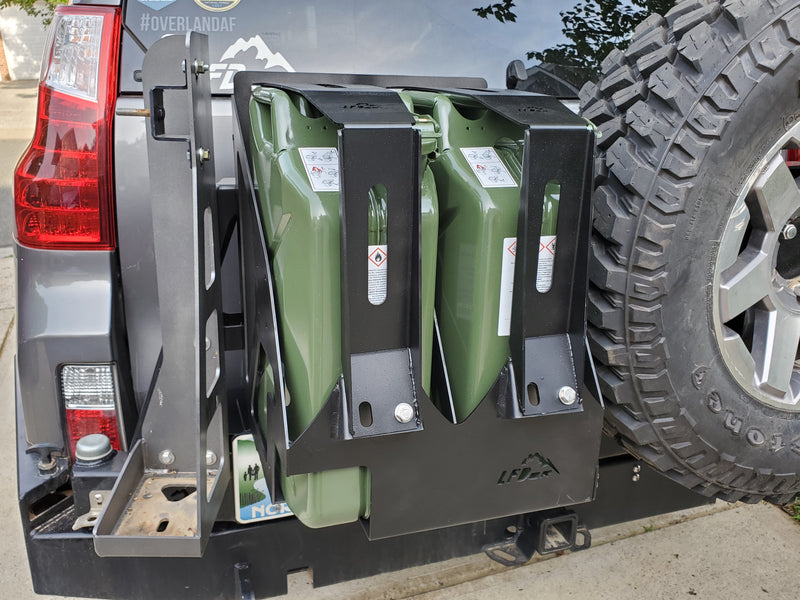 Load image into Gallery viewer, Dual Jerry Can Mount - Universal
