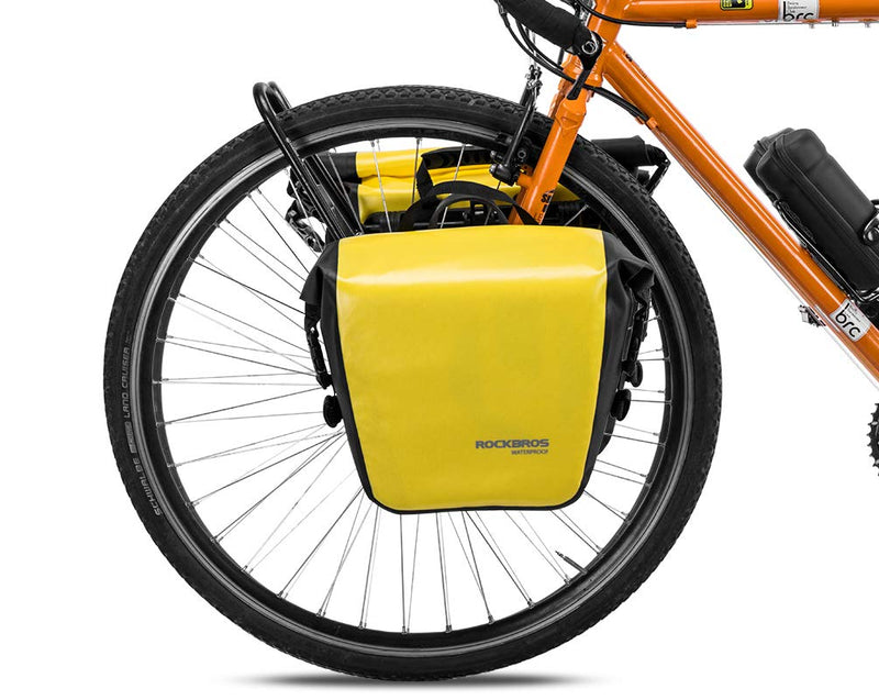 Load image into Gallery viewer, ROCKBROS Front Roller Panniers Bag Sturdy with Handle Shoulder Strap 1 Pair
