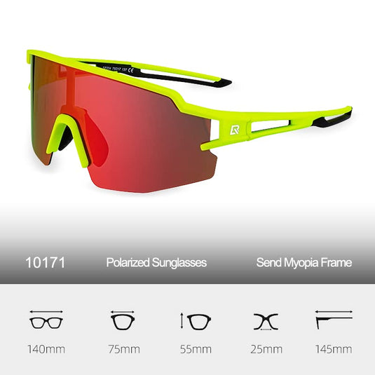 Ultralight 22g Polarised Sports Sunglasses