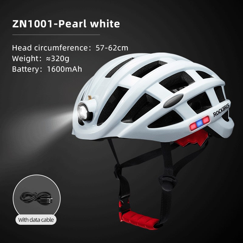 Load image into Gallery viewer, ROCKBROS Cycling Light Helmet 3Modes Bike Ultralight Helmet Electric USB
