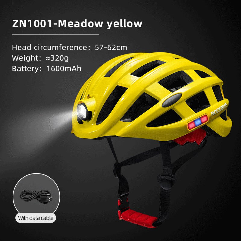 Load image into Gallery viewer, ROCKBROS Cycling Light Helmet 3Modes Bike Ultralight Helmet Electric USB
