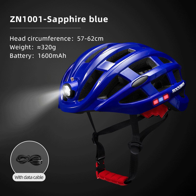 Load image into Gallery viewer, ROCKBROS Cycling Light Helmet 3Modes Bike Ultralight Helmet Electric USB
