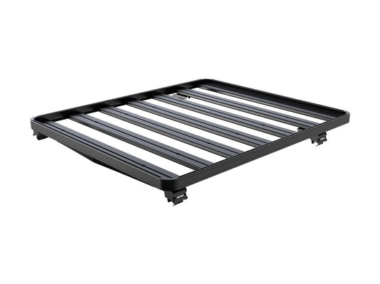 Front Runner Subaru Outback 2000-2004 Slimline II Roof Rail Rack Kit isolated on a white background, ideal for vehicle roof storage and cargo management.