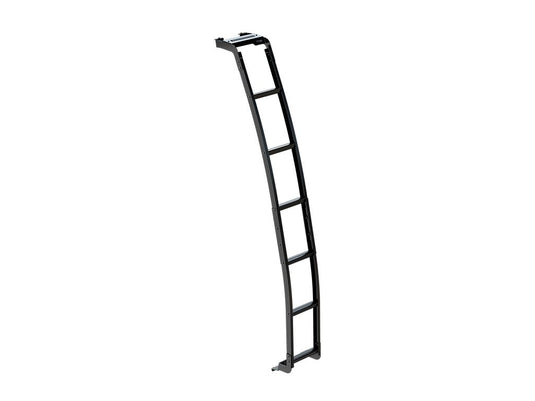 Alt text: "Front Runner Mercedes-Benz Sprinter H1 Slimpro Van Rack Ladder isolated on white background"