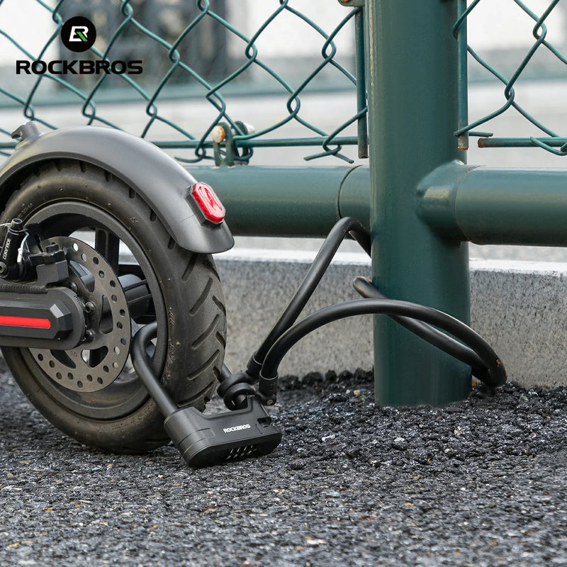 Load image into Gallery viewer, ROCKBROS U-Lock and Cable Scooter Bike Lock
