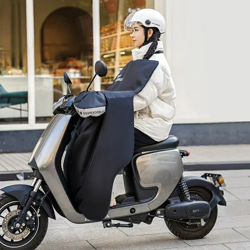 Load image into Gallery viewer, ROCKBROS Winter Electric Scooter Handlebar Muff Windproof Waterproof Leg Cover
