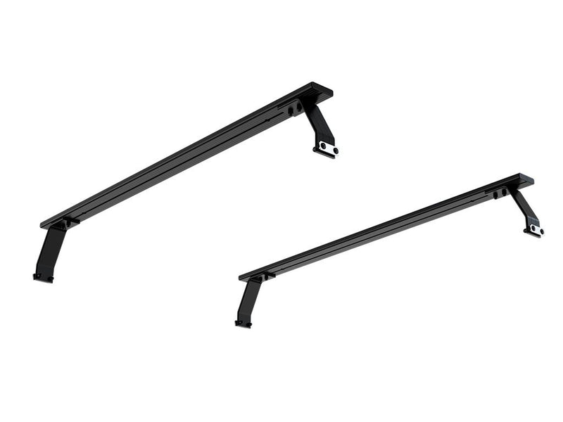 Load image into Gallery viewer, Front Runner Double Load Bar Kit for Toyota Tundra 5.5&#39; Crew Max 2007-Current, durable roof rack cross bars on white background.
