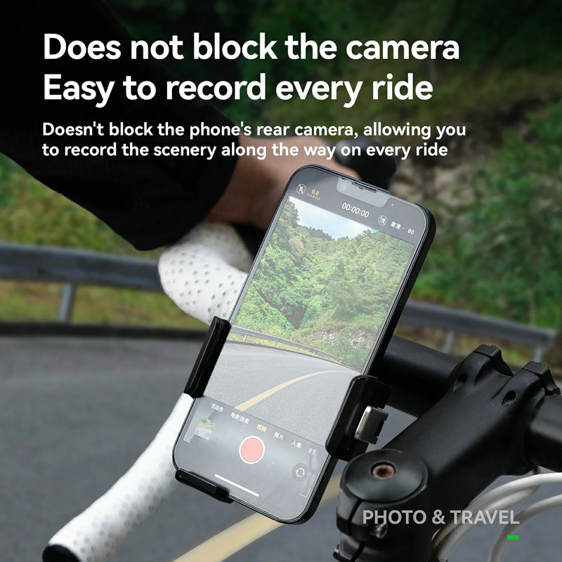 Load image into Gallery viewer, Aluminum Anti-Shake Cell Bike Phone Holder, Motorcycle Phone Mount for 2.56–3.74"
