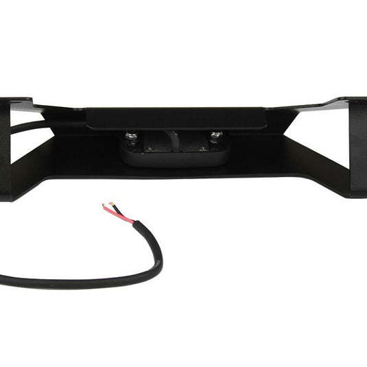 Front Runner Handle and Light Bracket for Slimsport Rack with visible wiring and mounting hardware on a white background