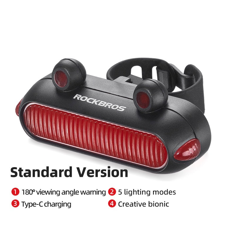 Load image into Gallery viewer, Frog Tail Light USB 6 Modes Brake Light
