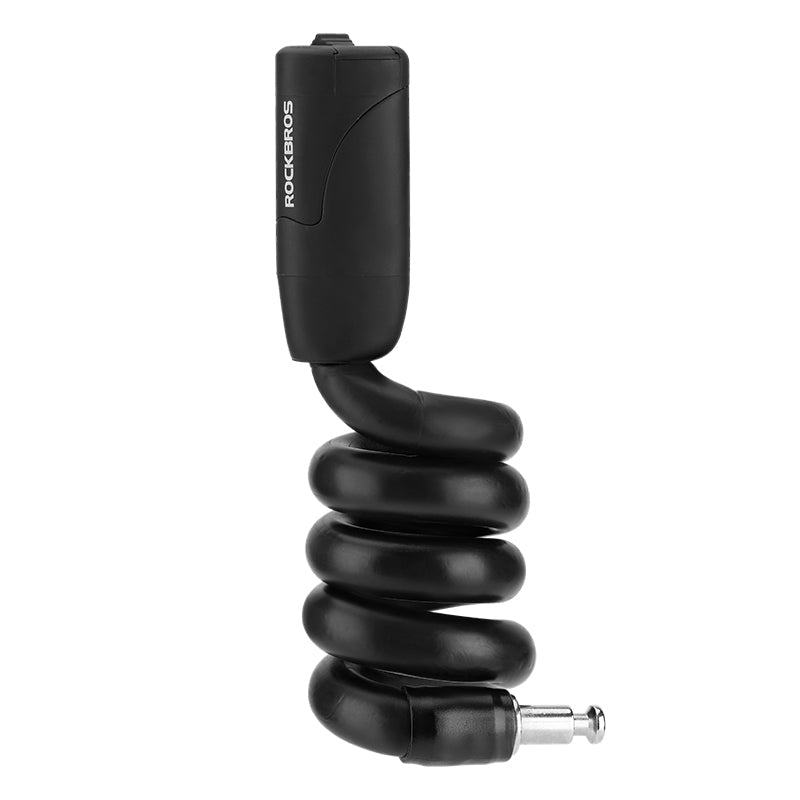 Load image into Gallery viewer, ROCKBROS Bicycle Memory Wire Spiral Steel Cable Lock – Twistable, Durable,  Anti-Theft
