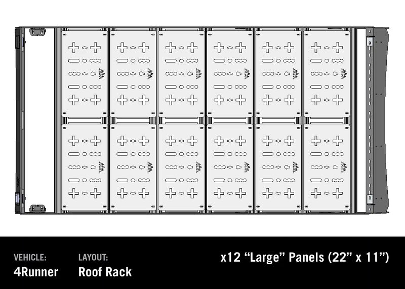 Load image into Gallery viewer, DRIFTR Roof Rack Deck Accessory Panels
