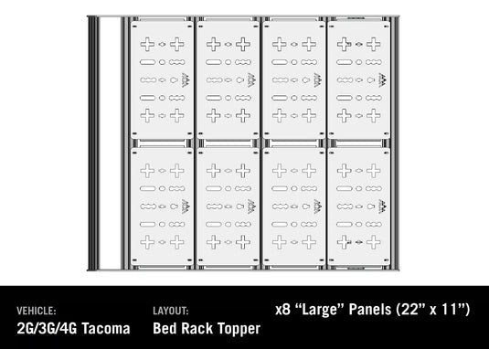 DRIFTR Roof Rack Deck Accessory Panels