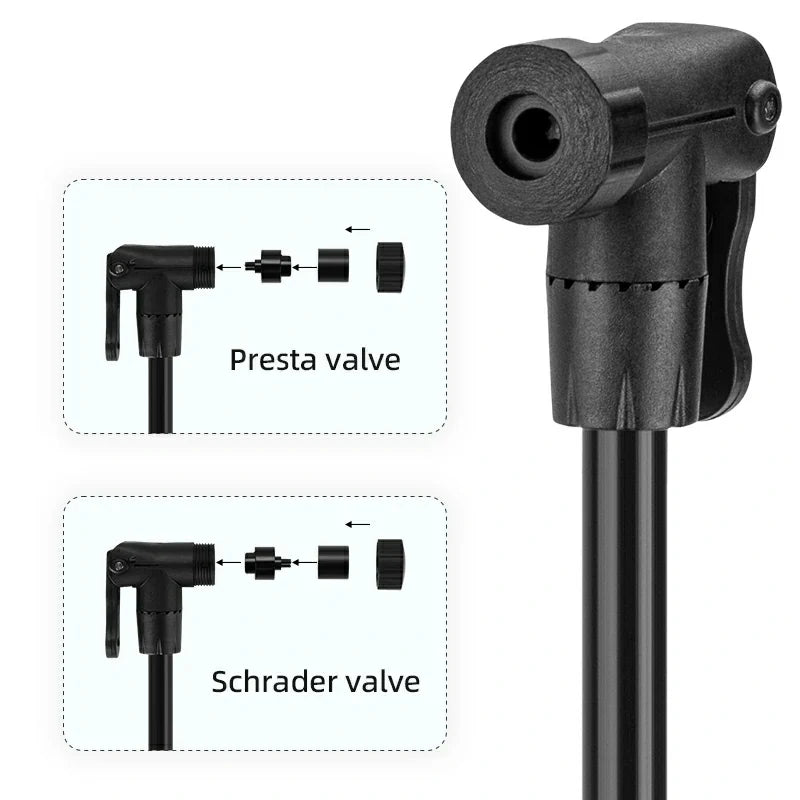 Load image into Gallery viewer, BG-1047 Mini Bike Pump 120 PSI
