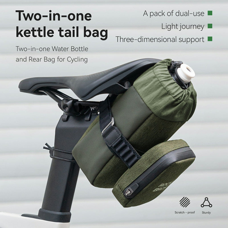 Load image into Gallery viewer, Cycling Two-in-one Bicycle Kettle Tail Bag

