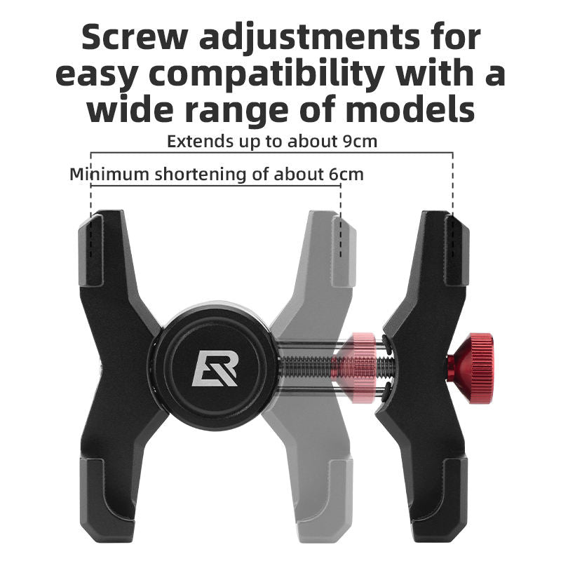 Load image into Gallery viewer, ROCKBROS Bike Phone Holder, Aluminum Handlebar Mount for 4.7-7.1" Phones
