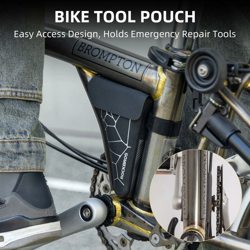 Load image into Gallery viewer, Bike Frame Storage Bag, Waterproof Bicycle Triangle Pouch
