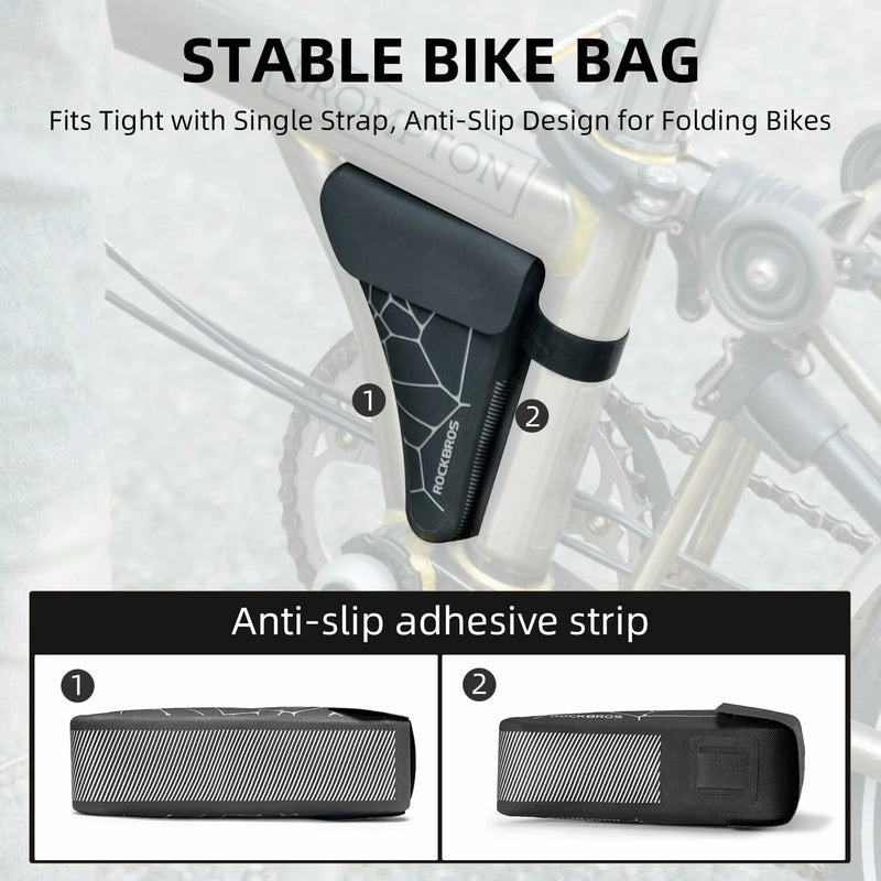 Load image into Gallery viewer, Bike Frame Storage Bag, Waterproof Bicycle Triangle Pouch
