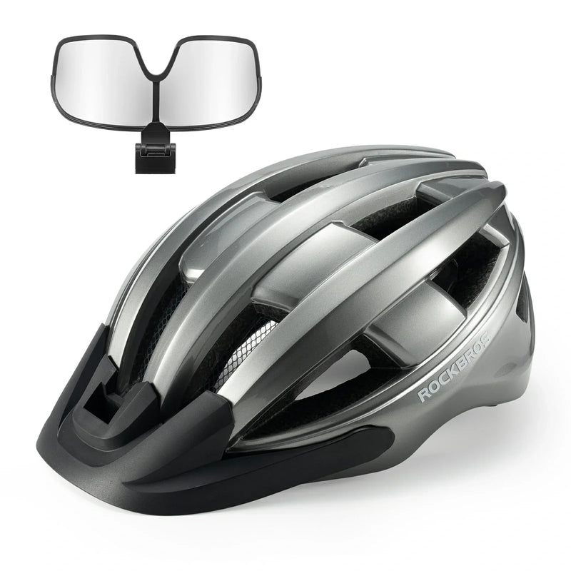 Load image into Gallery viewer, Bike Helmet with Photochromic Visor USB Rechargeable Tail Light
