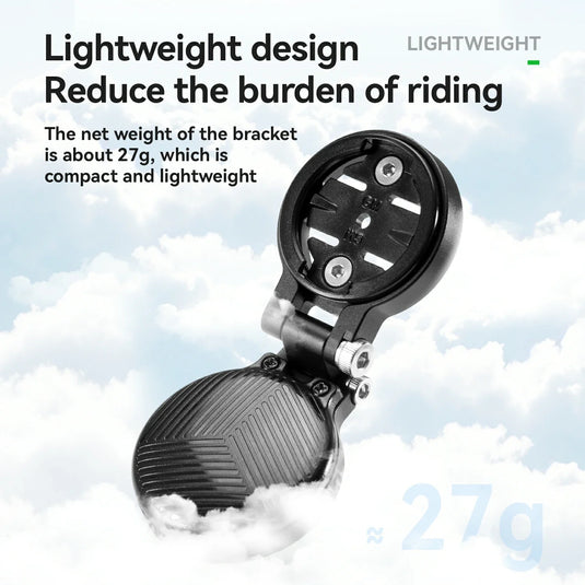 Adjustable Headset Cap Bike Computer Mount
