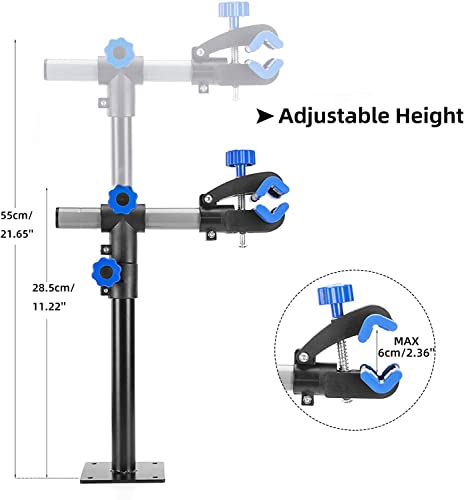 Load image into Gallery viewer, Bike Repair Stand Wall Workbench Mount Rack Height Adjustable
