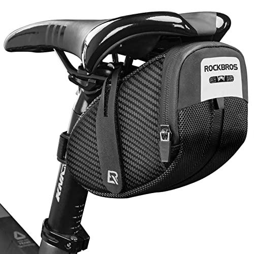 Load image into Gallery viewer, Bike Saddle Bag Strap-on Cycling Wedge Pack 0.75L
