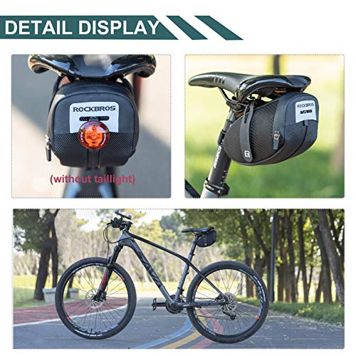 Load image into Gallery viewer, Bike Saddle Bag Strap-on Cycling Wedge Pack 0.75L

